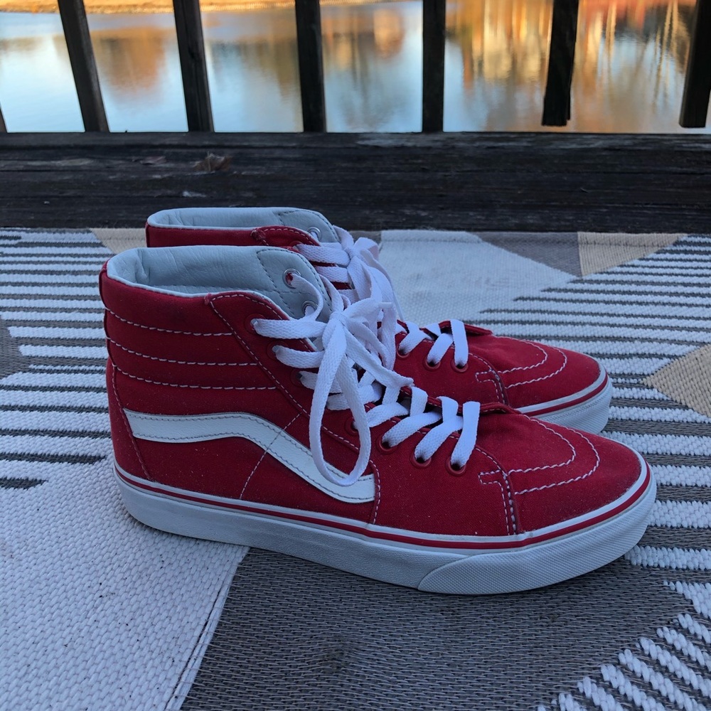 Women’s Red Vans